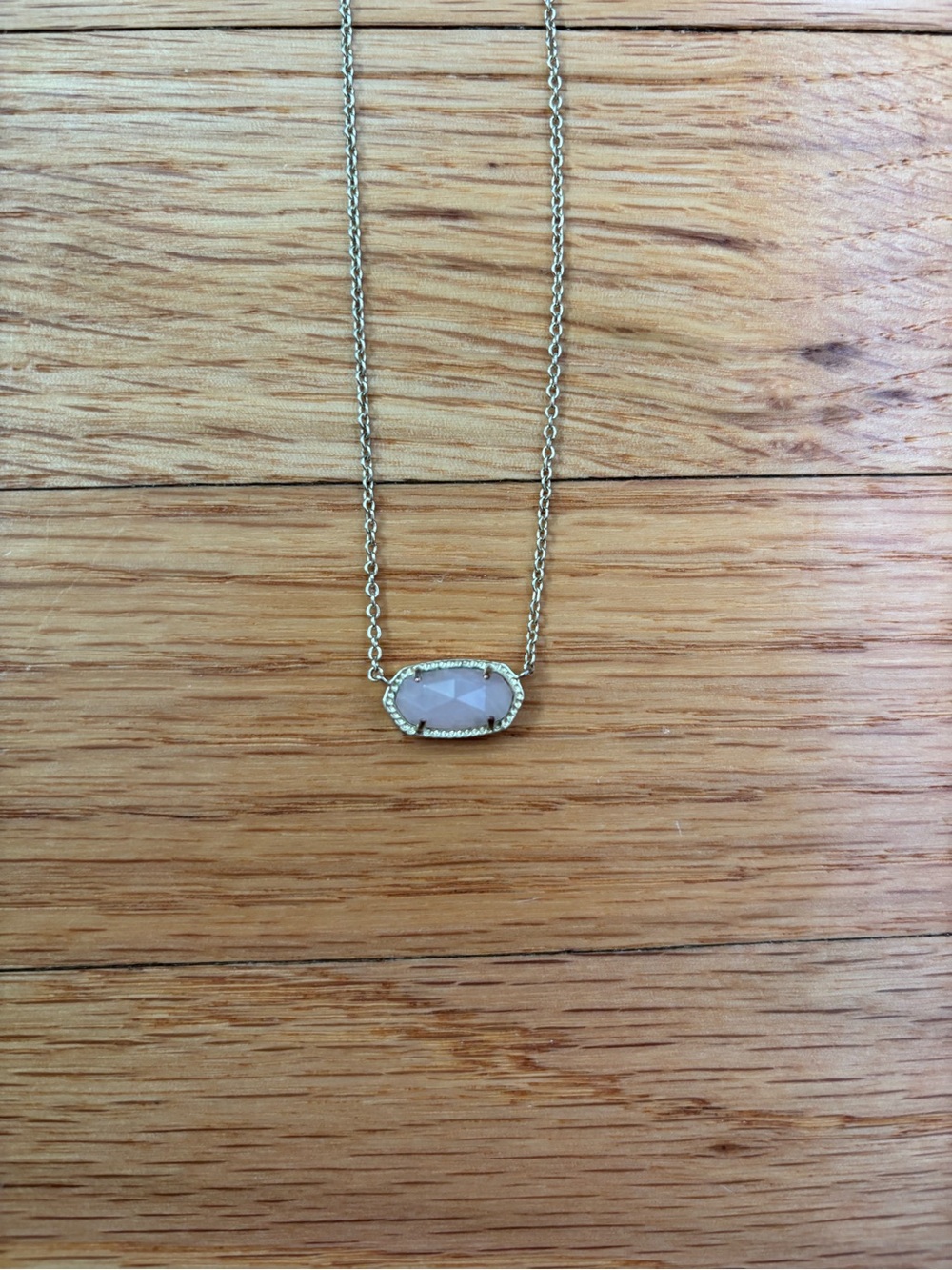 Kendra Scott Elisa Pink Short Pendant Necklace - Picture 2 of 4